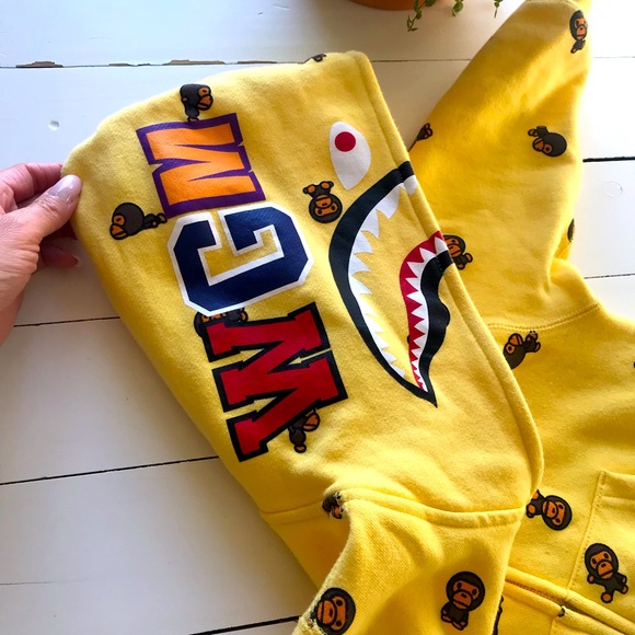 Babe Kids - Baby Milo Shark Zip Hoodie - Picture 3 of 9